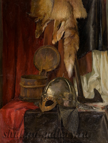 Картина "Варяжский натюрморт", холст, масло